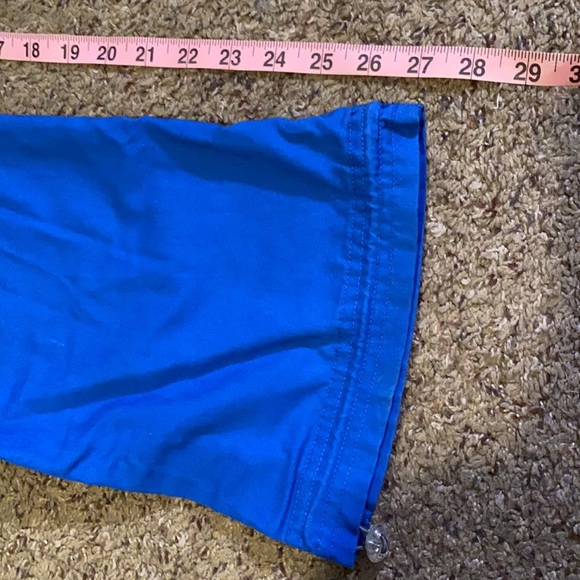 Royal Blue Koi Scrub Pants - Picture 5 of 5
